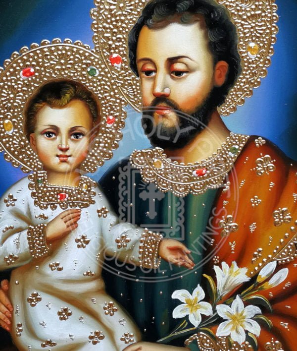 St. Joseph with Child - Image 6