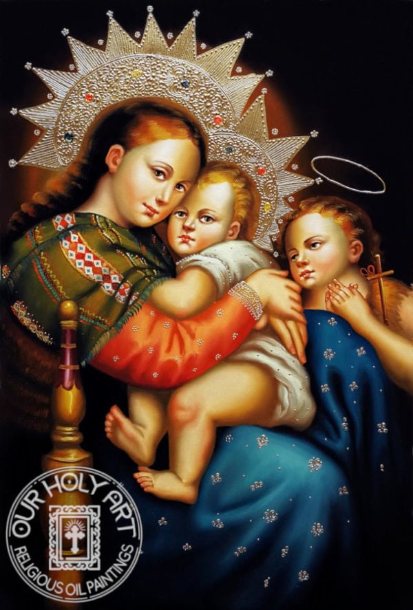 Madonna with Child and St. John