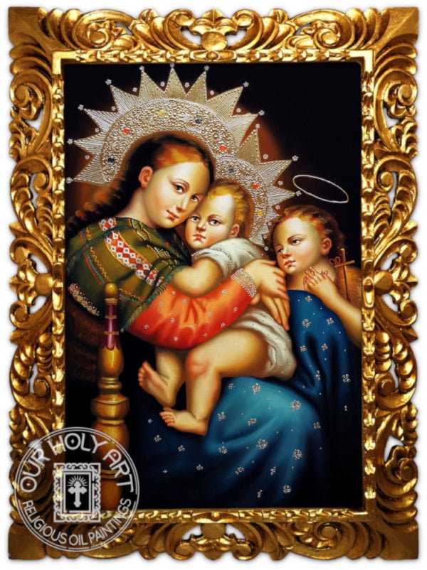 Madonna with Child and St. John