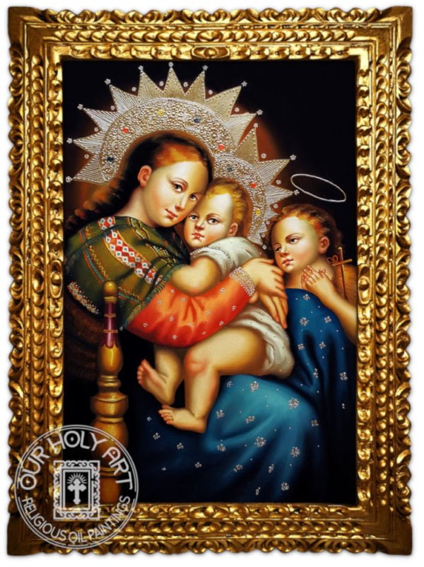 Madonna with Child and St. John