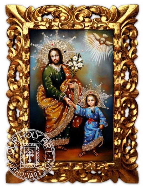 St Joseph with Jesus Child