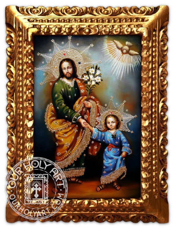 St Joseph with Jesus Child