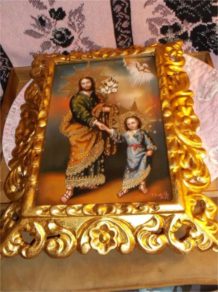 You are currently viewing The painting of this product, St. Joseph and the Child Jesus is spectacular!