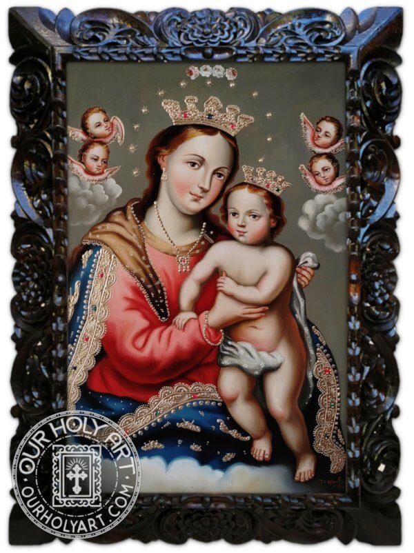 Our Lady of Refuge Catholic Art by OurHolyArt