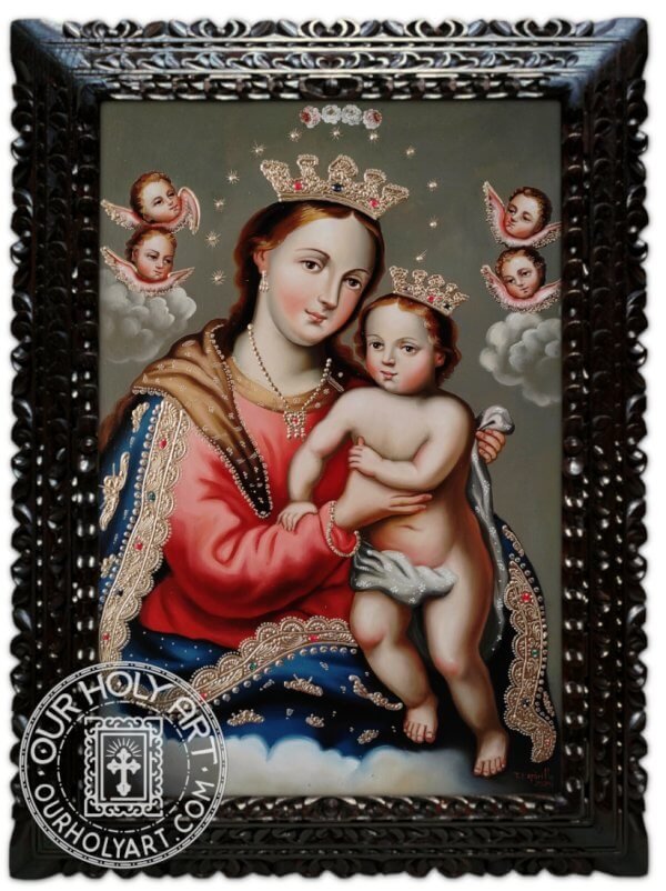 Our Lady of Refuge Catholic Art by OurHolyArt