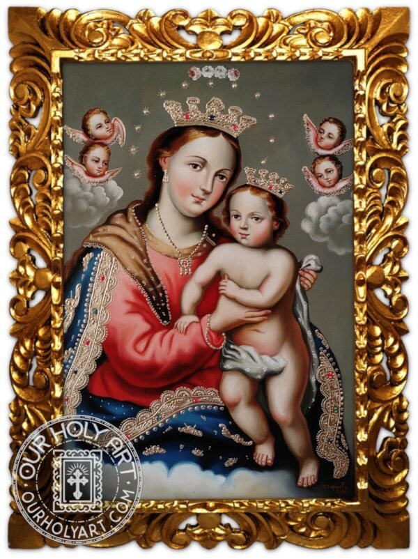 Our Lady of Refuge Catholic Art by OurHolyArt